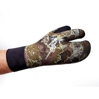 Рукавицы трехпалые Aquadiscovery Camo Green 9mm