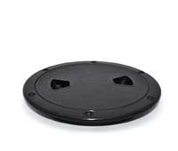 Лючок инспекционный черный 4" Лючок инспекционный черный 4"