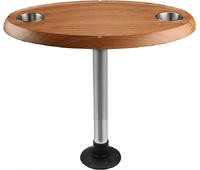 Столешница бежевая пластик 29.5"*17.7"*27.2"  (стол со стойкой)