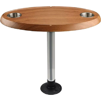 Столешница бежевая пластик 29.5"*17.7"*27.2"  (стол со стойкой)