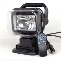 SF41694-13B  Фара-искатель черный  75W  c ДУ